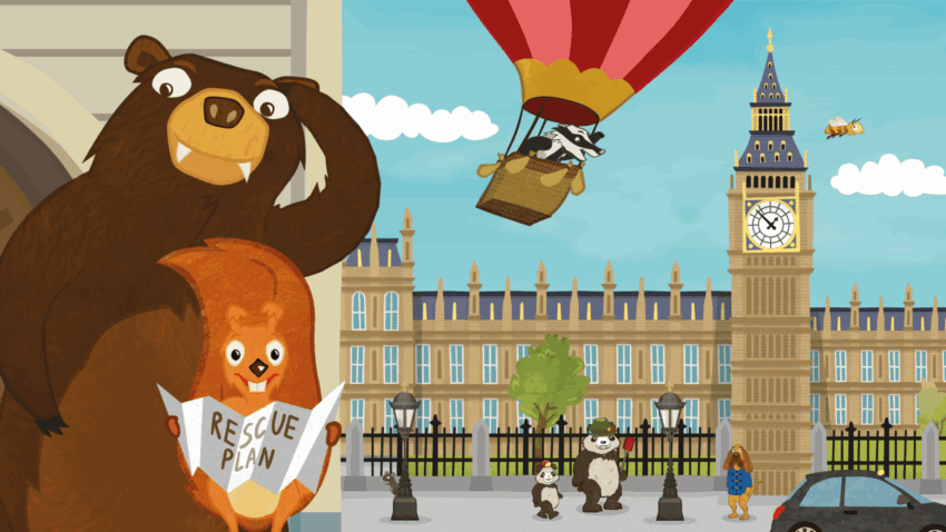 Squirrel & Bear: Europe