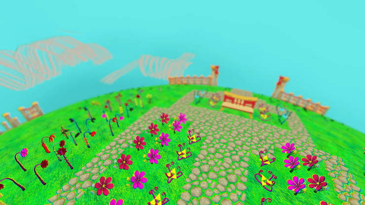 Blooms Beyond the Atmosphere