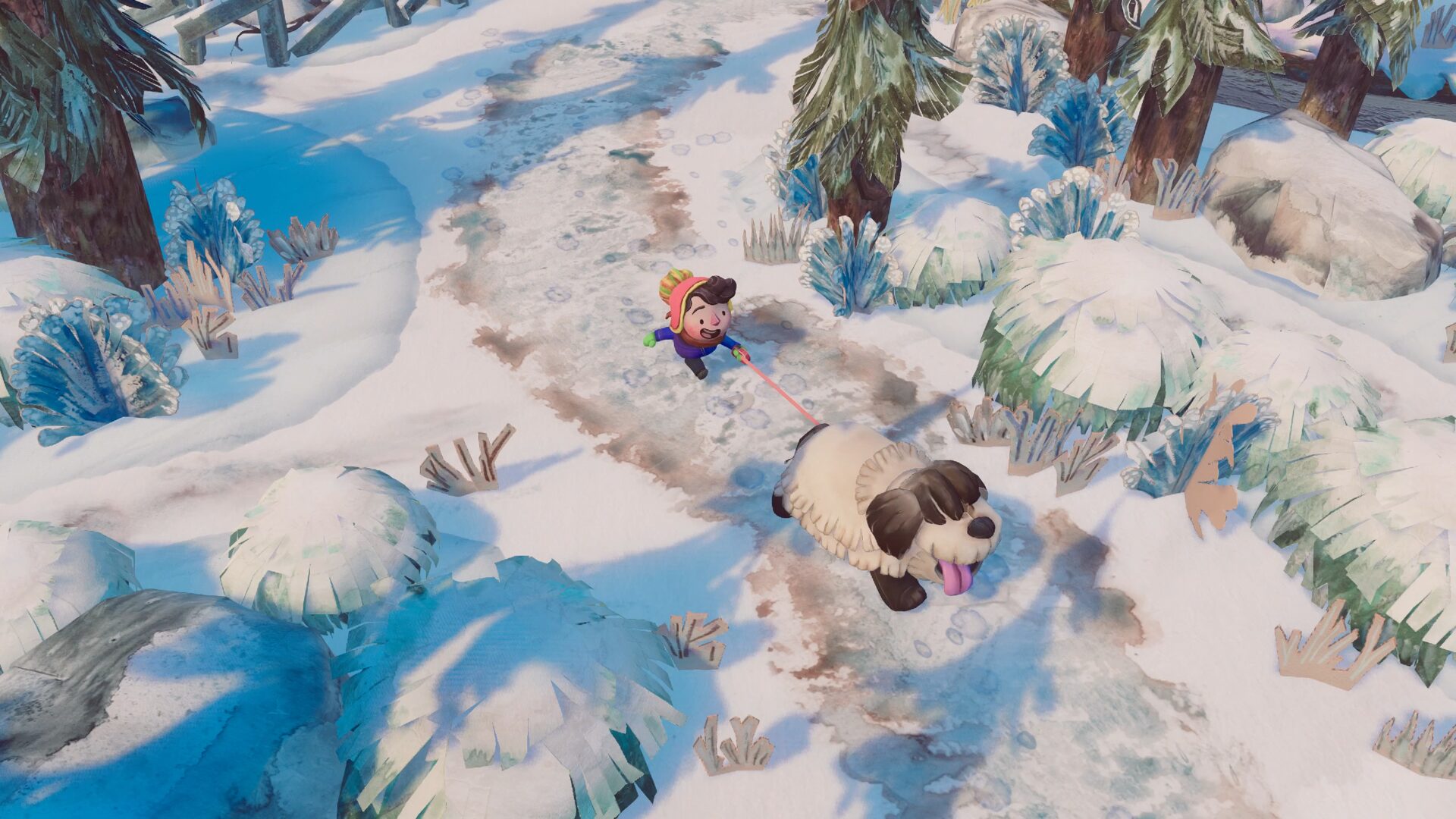 ‘DOGWALK’ (Mostly) Helps a Kid Build a Snowman ‘DOGWALK’ (Mostly) Helps a Kid Build a Snowman