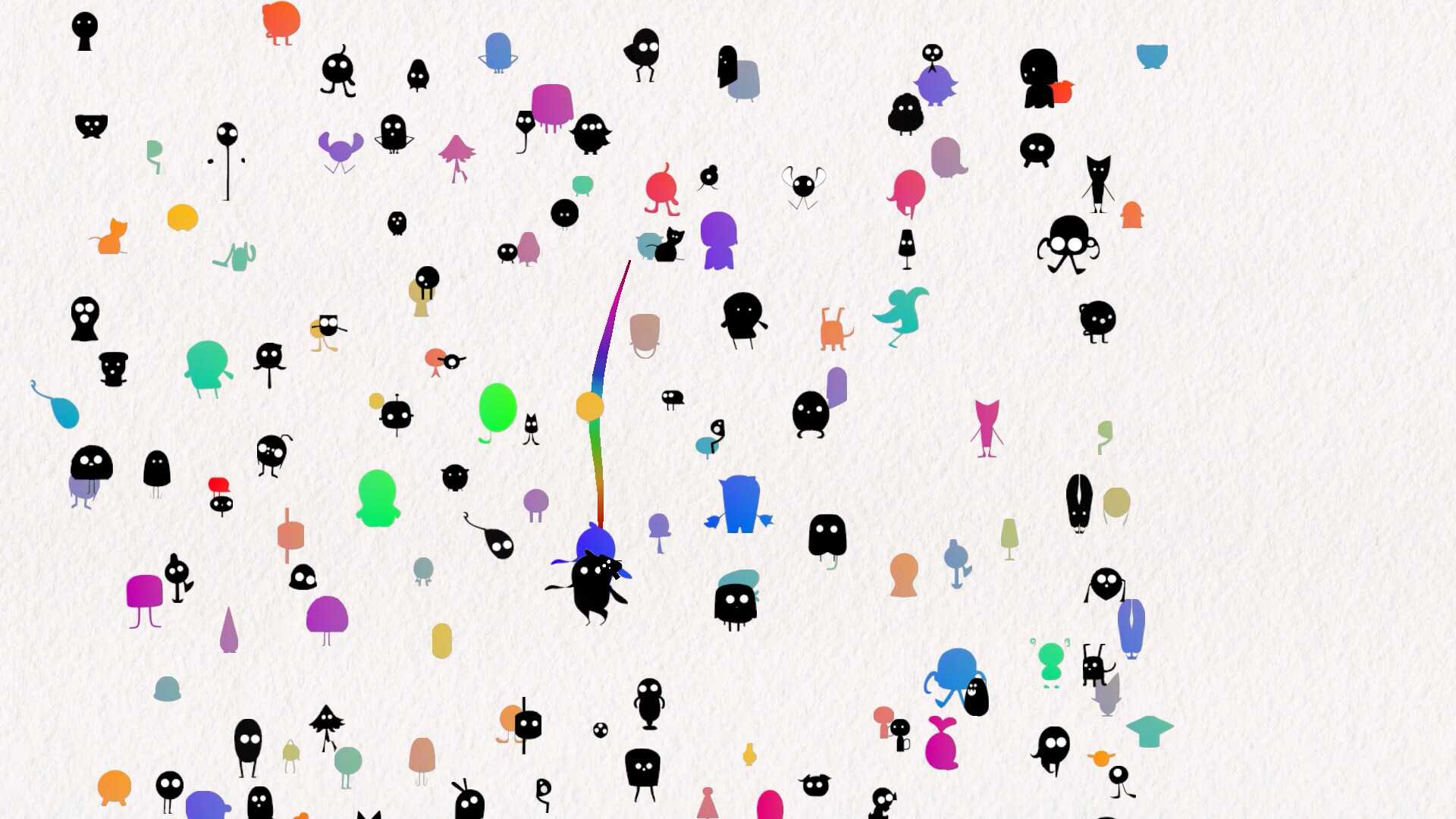 ‘Doodle Harmony’ Explodes in Color as You Match Cute Creatures