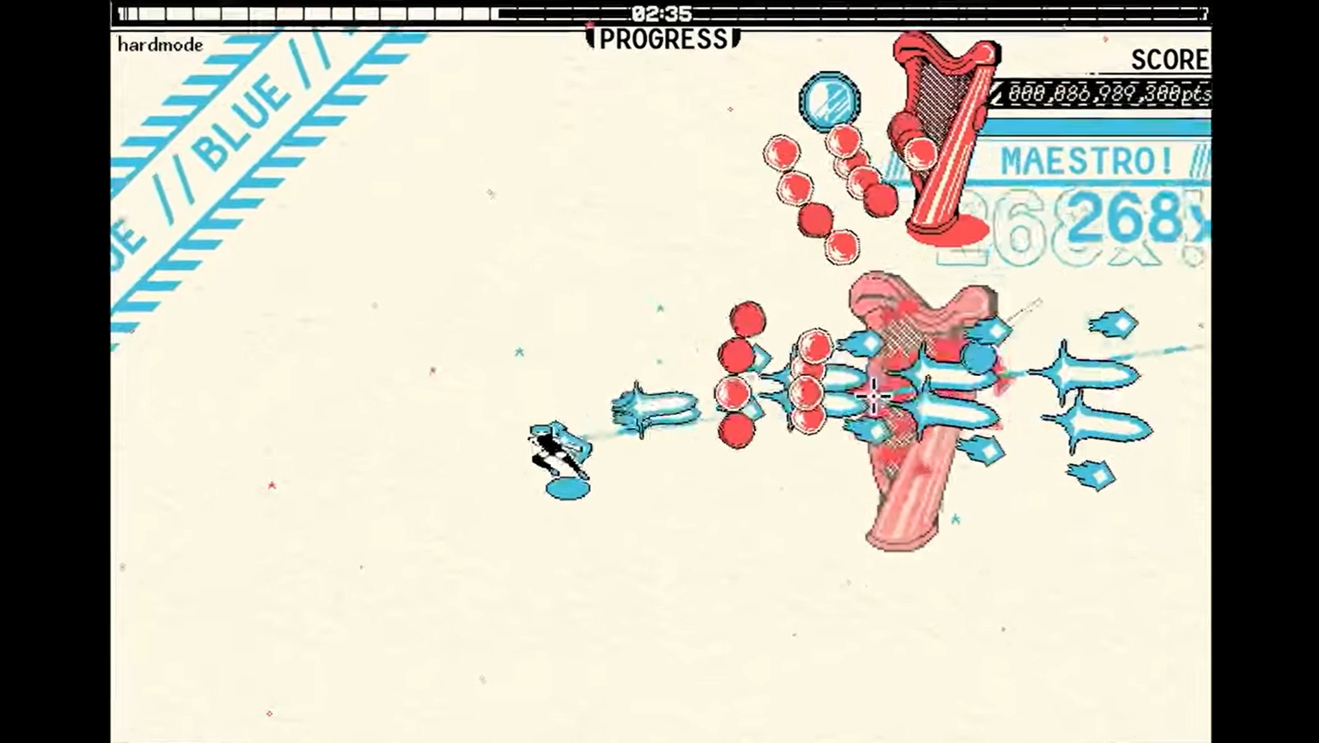 ‘COLORMUSE’ Absorbs Colored Shots While Blasting Instruments