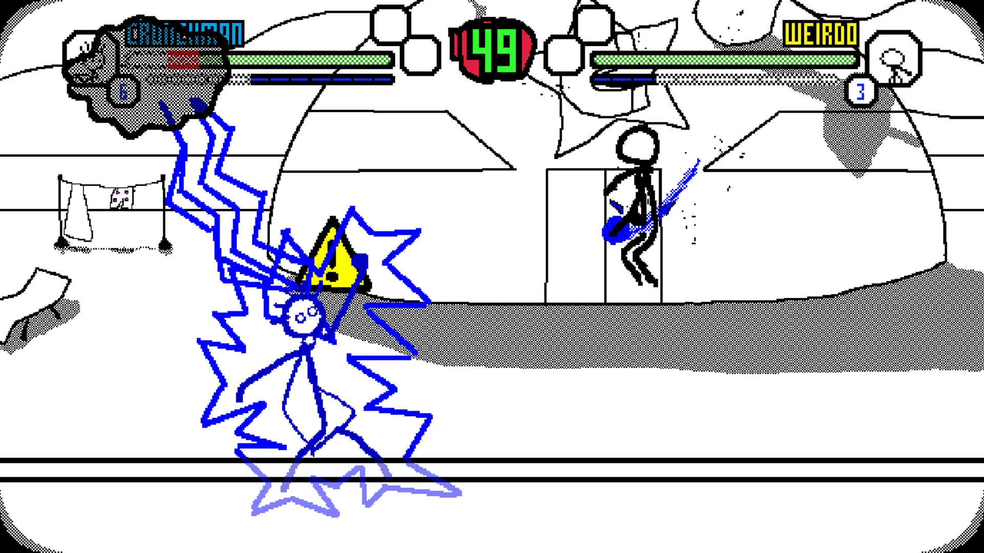 ‘Thumps & Blows’ is a Wild Fighting Game About Wacky Stick Men