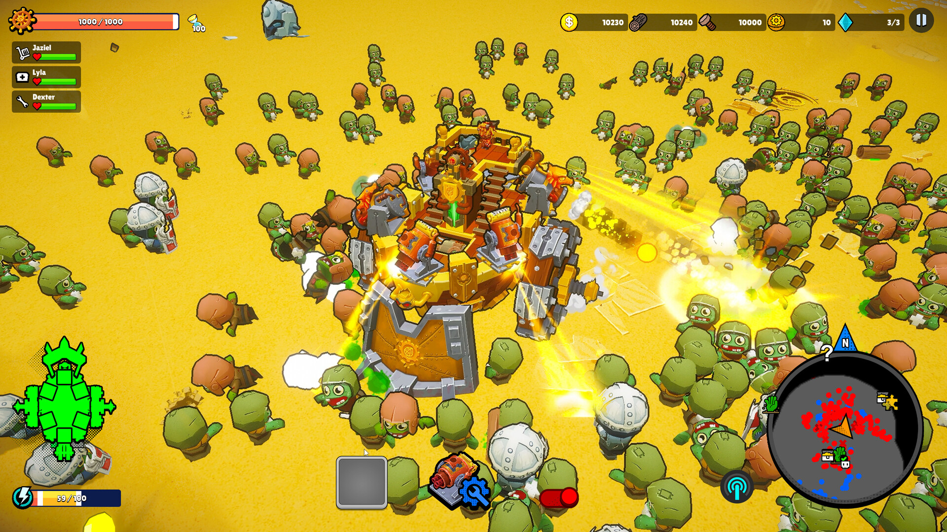 ‘Zombie Rollerz’ Uses a Customizable Tank to Beat Undead Hordes