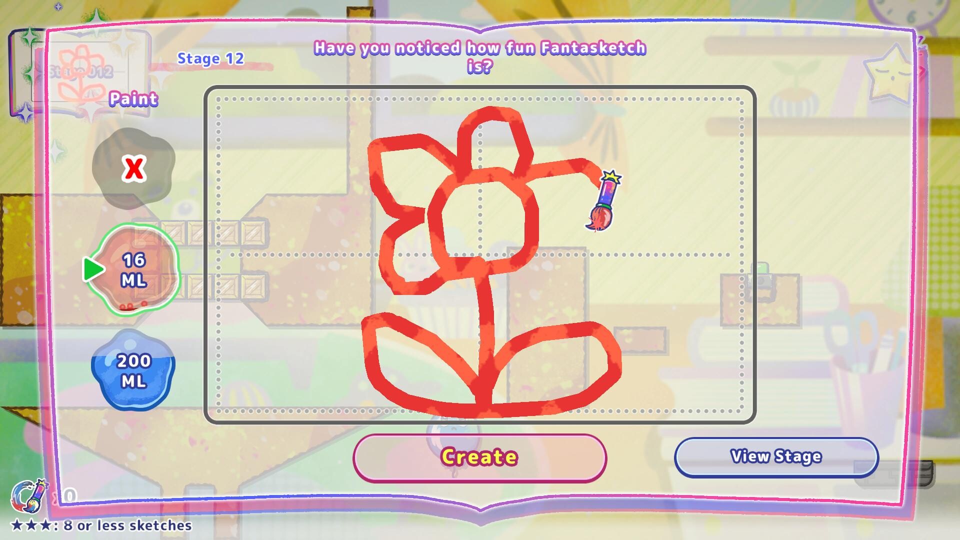 Fantasketch is all about drawing answers