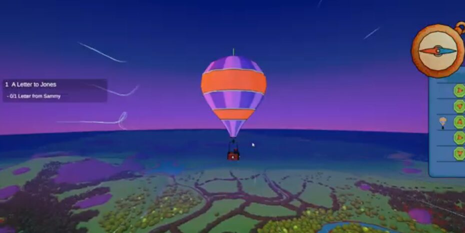 ‘Balloons of Paradise’ has you flying a hot air balloon